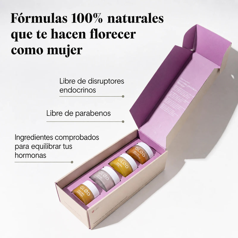 Pack de 4 Frascos