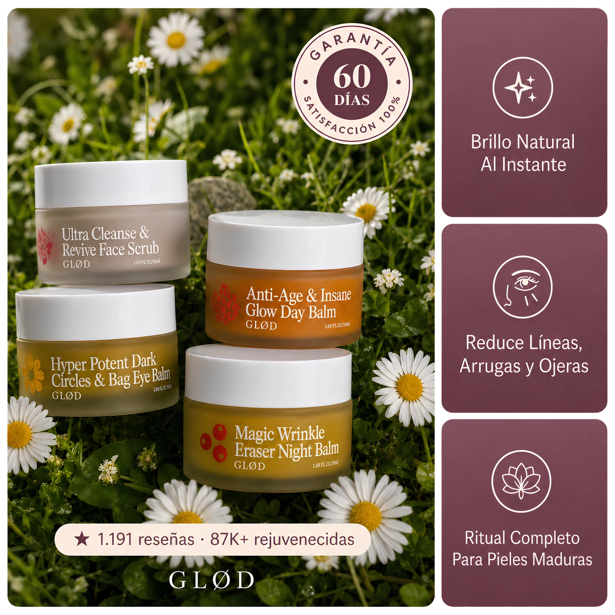 Pack de 4 Frascos